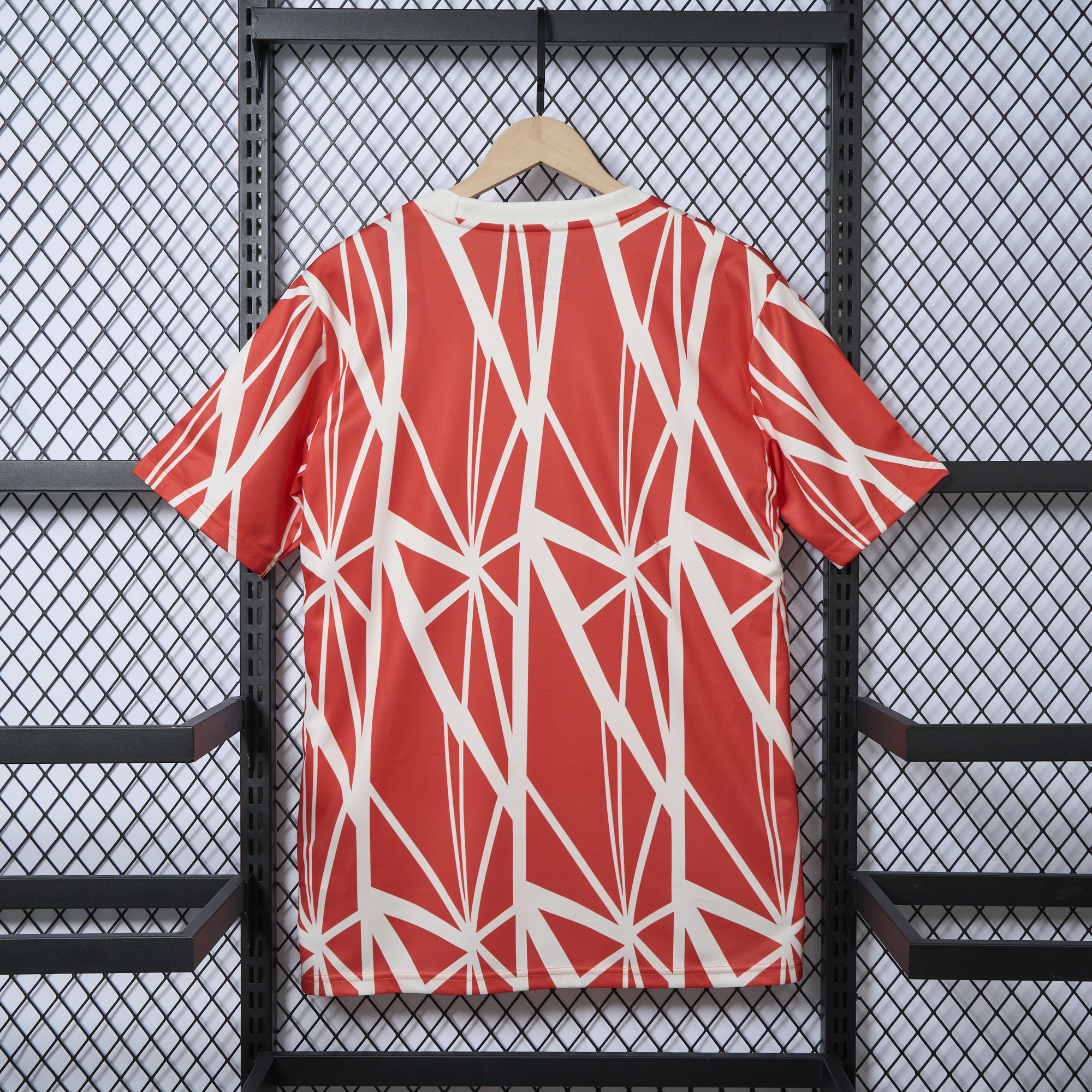 Higojerseys-Bayern Munich 24-25 Red Pre-Match Training Jersey - Fans Version