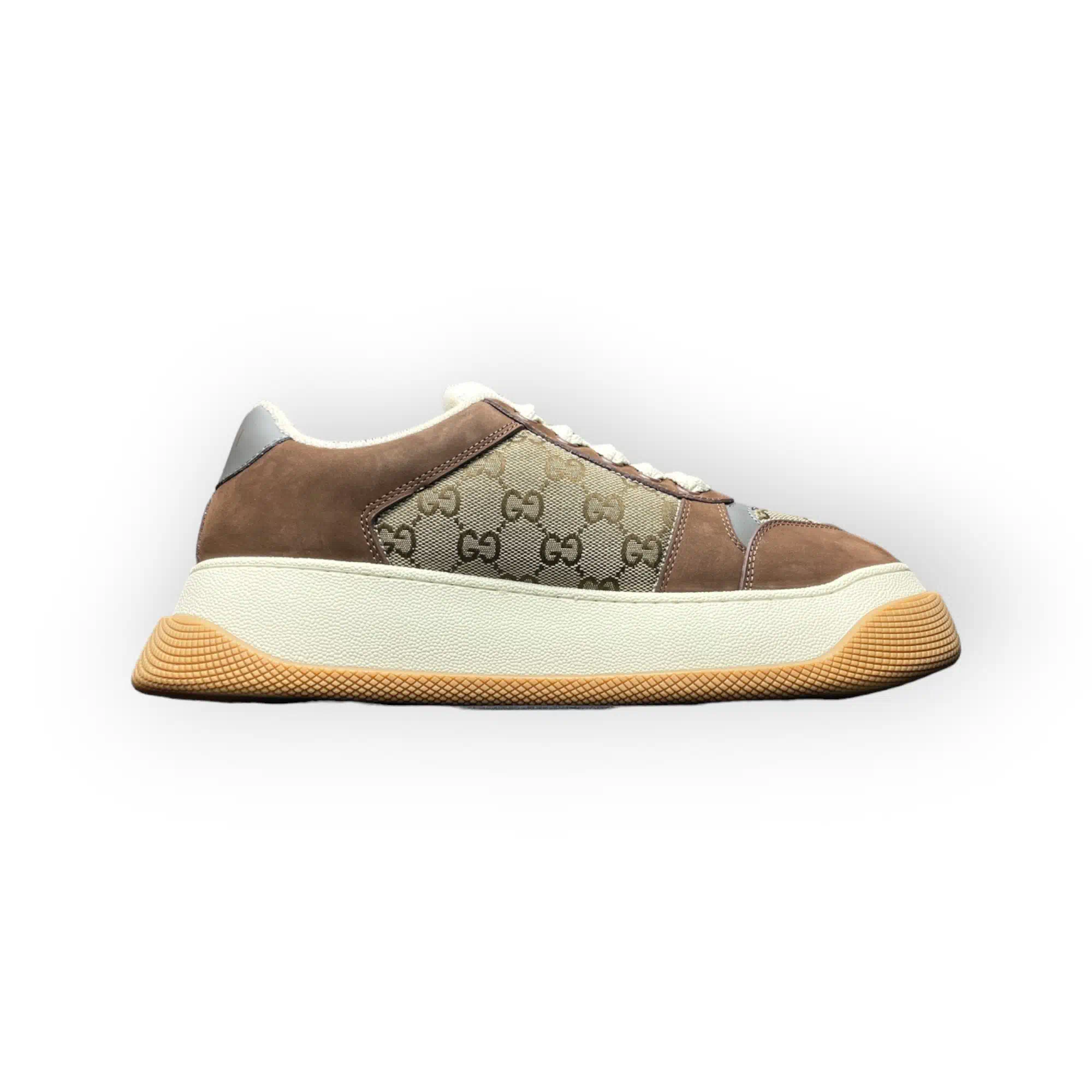 Gucci Screener GG Sneaker Beige Ebony、mysite、Cacoeks