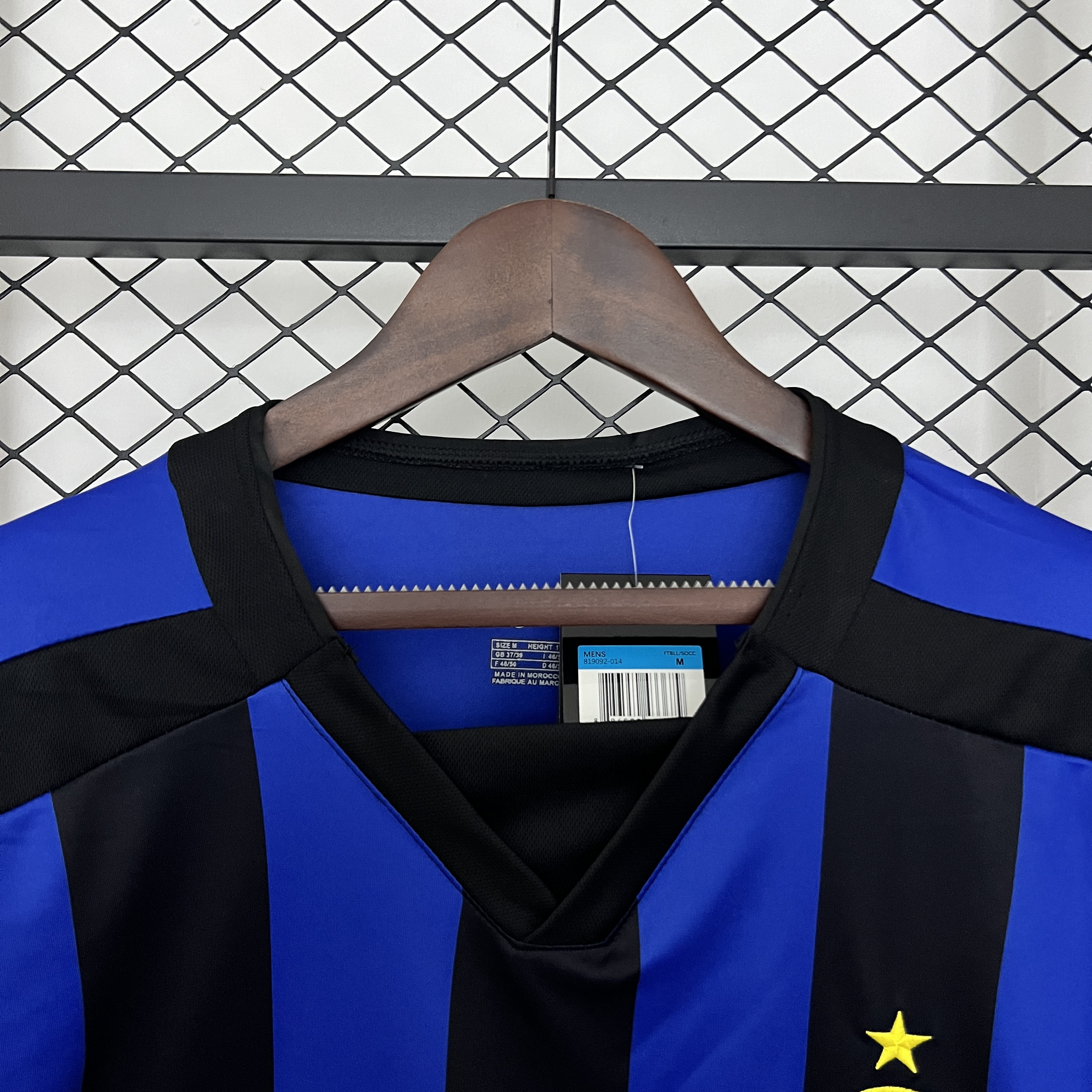 ManixJersey.com | Retro Inter Milan 2002-03 Home Jersey -Customize Name, Number and Patch | Worldwide Shipping
