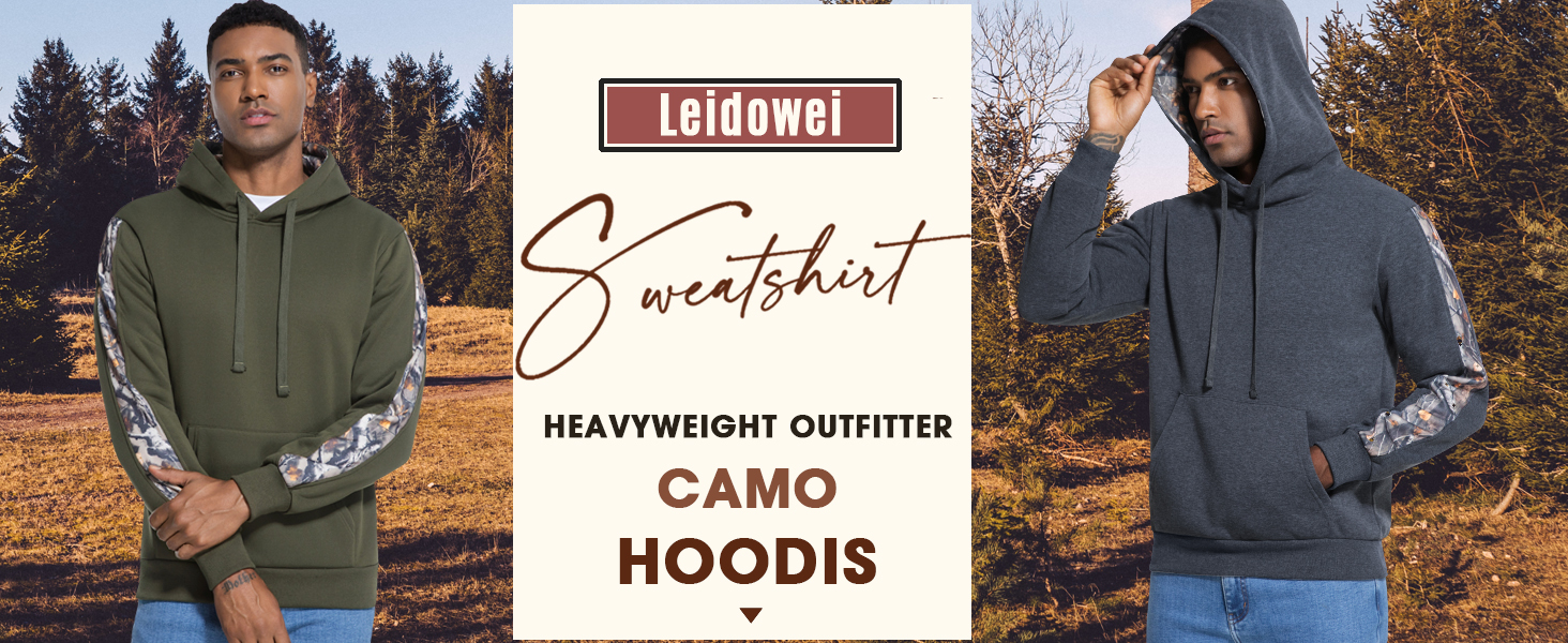 mens hunting hoodie