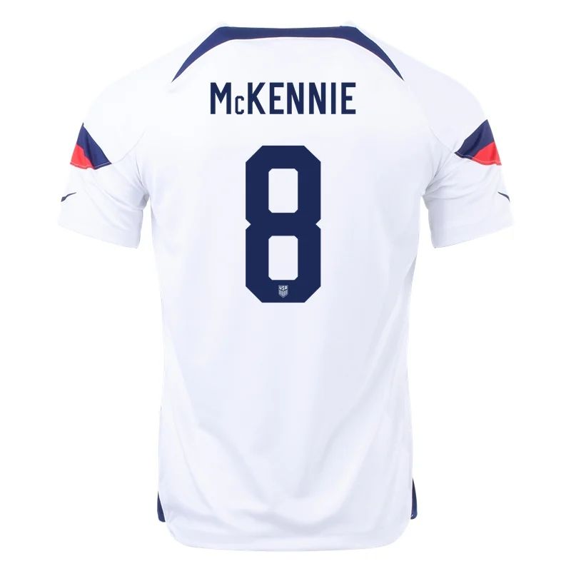 2022 Weston McKennie #8 USMNT Home Jersey-mysite Custom Football Kit- Nextkits