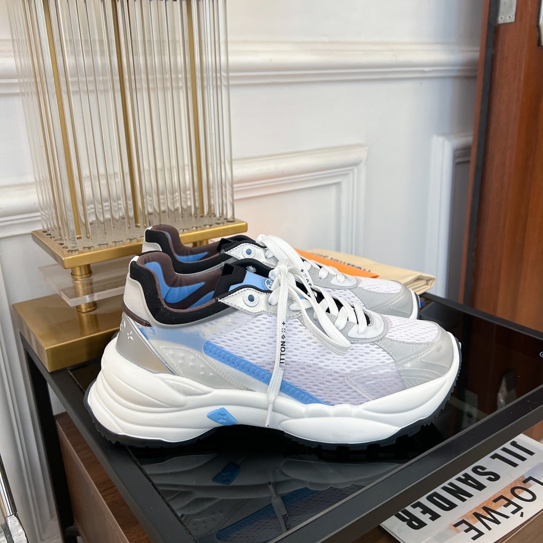 LV RUN 55 SNEAKER BLUE、mysite、Cacoeks