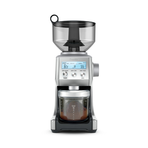 The airtight container fits perfectly under the portafilter for your convenience.