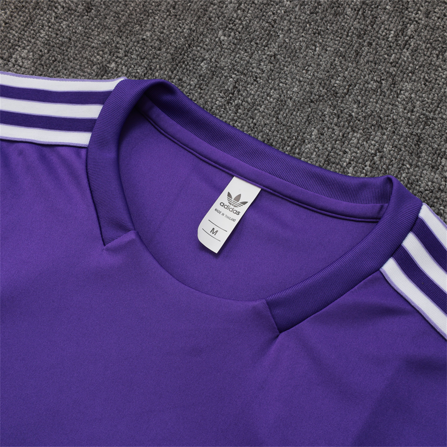 UltraTrikot-Real Madrid 25-26 Throwback Trefoil Vest Training Set - Purple