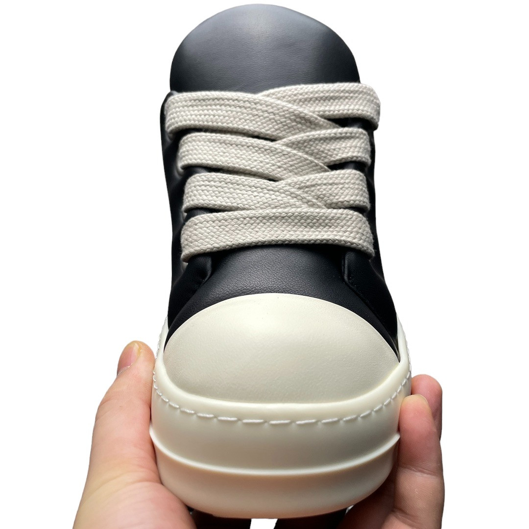 Rick Owens Chunky Shoes Black Leather、mysite、Cacoeks