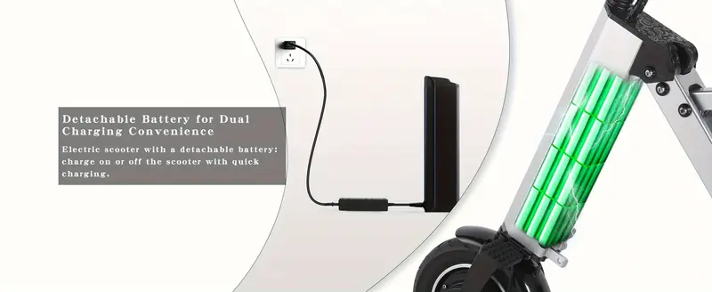  electric   inch 3 wheel foldable 3 wheeled mobility scooter with removable 36v 7 8ah battery reverse function and push button switch suitable for commuting and travelling Product details 1