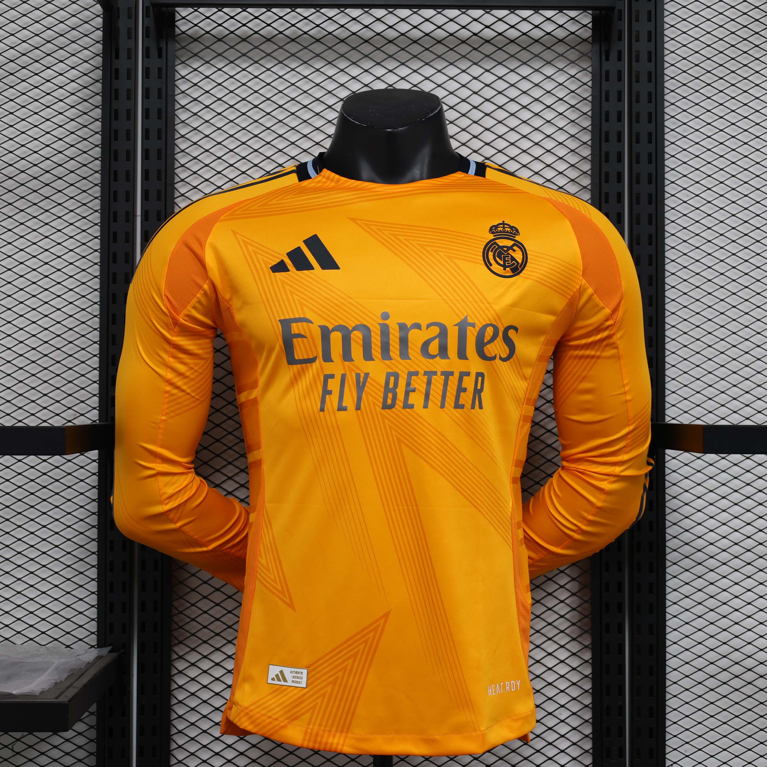 2024/2025 Player Version Long Sleeve Real Madrid Away Football Shirt 1:1 Thai Quality:football jersey mysite: unitedjerseyfootball 邓江浪:football