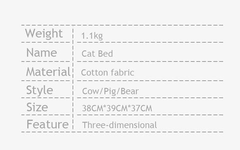 Warm Cat Bed House 3 Style Animal Cave