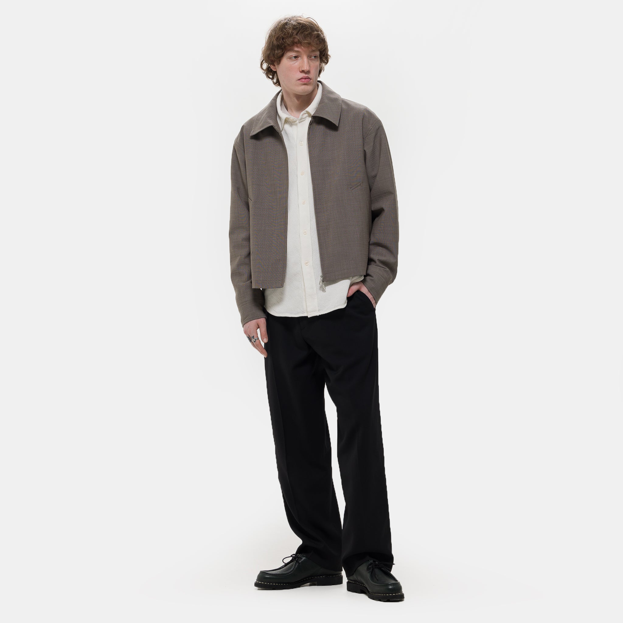 Mail Jacket in Gravel