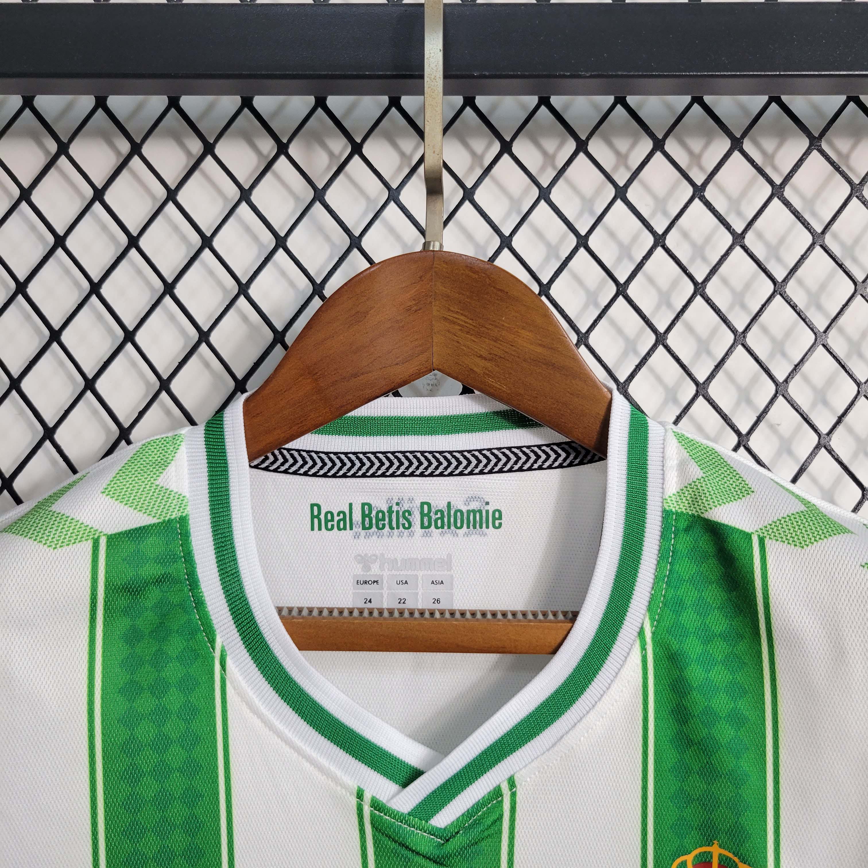 2023/2024 Real Betis Home Football Shirt Kids Size:football jersey mysite: unitedjerseyfootball 邓江浪:football