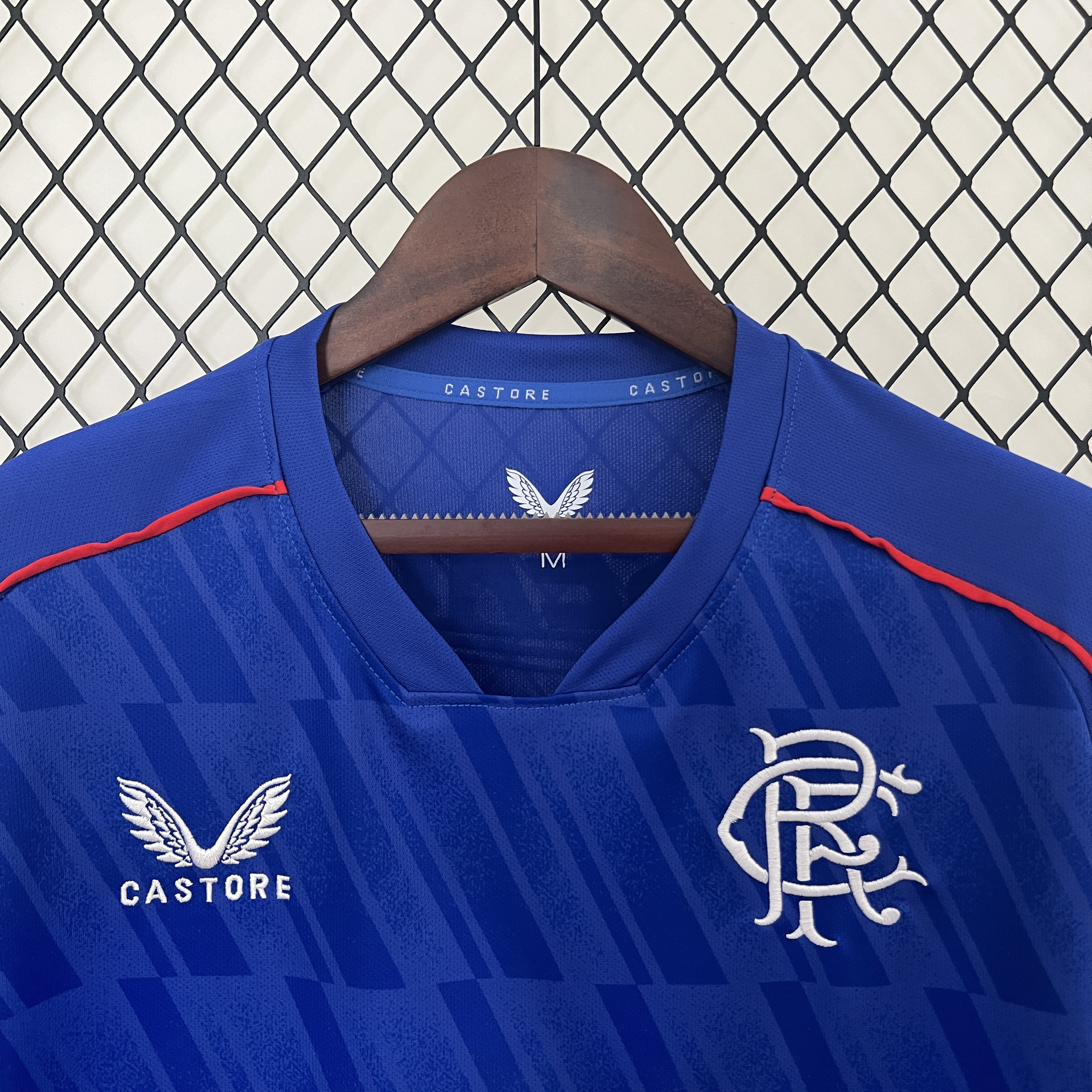 ManixJersey.com | Glasgow Rangers 24-25 Home Stadium Jersey - Fans Version -Customize Name, Number and Patch | Worldwide Shipping