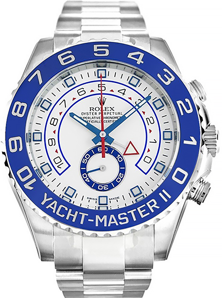 Replica Rolex Yacht-Master 44mm White Dial 116680-fasswatch