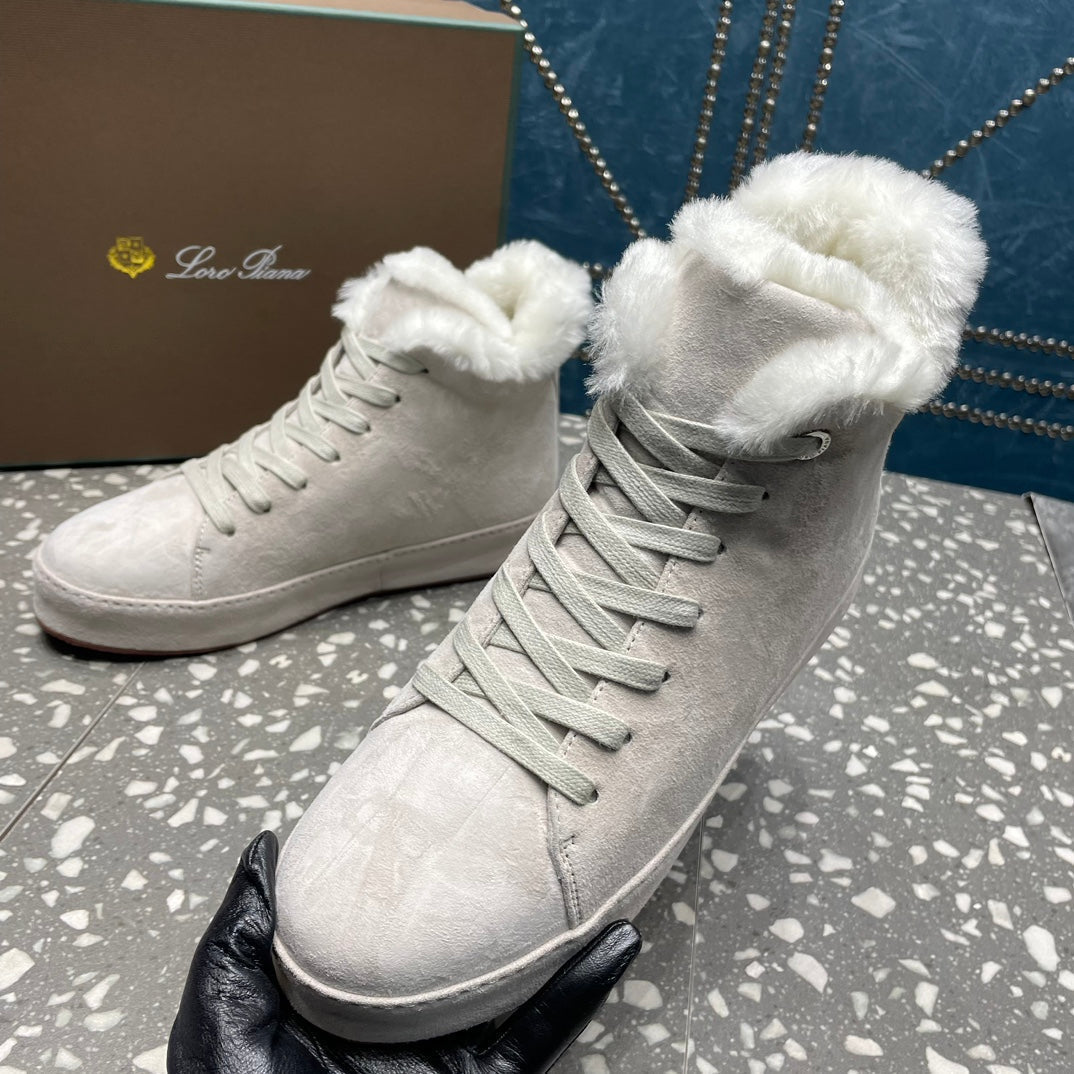 LP WINTER NUAGES HIGH SNEAKERS WHITE LAMBSKIN、mysite、Cacoeks