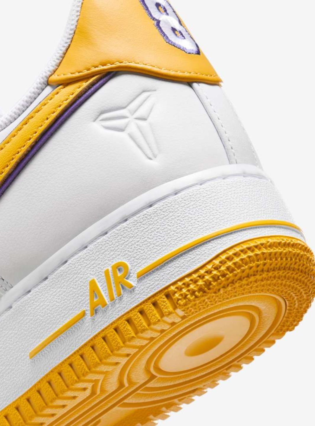 Nike Air Force 1 Low Retro QS Kobe Bryant Lakers Home、NIKE、Cacoeks