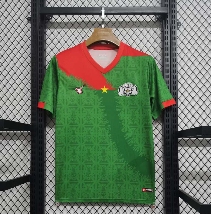 2024 Burkina Faso Home Football Shirt-mysite Custom Football Kit- Nextkits