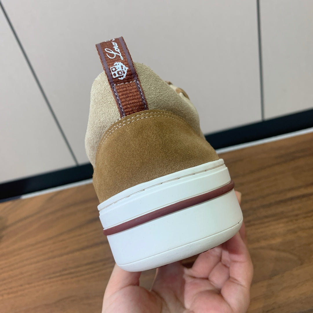 LP NEWPORT WALK SNEAKERS LIGHT BROWN SUEDE、mysite、Cacoeks