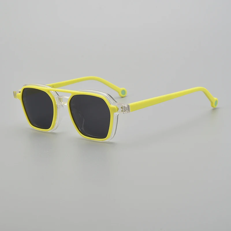 Colorful Clip On Sunglass Titanium Eyeglasses Vintage Optical Glasses Spectacle Frame Prescritpion Lens  G2305