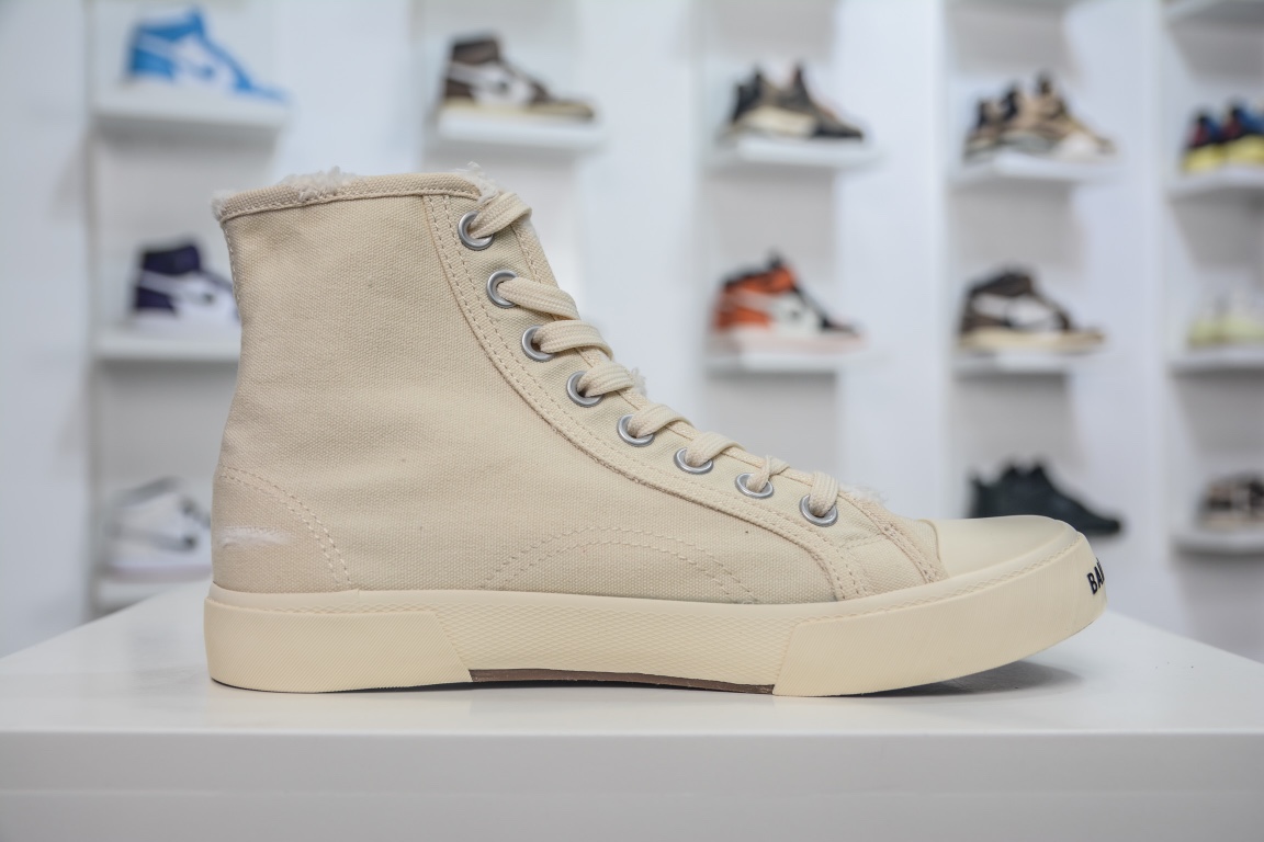 Balenciaga Paris High Top Trainer In White、mysite、Cacoeks