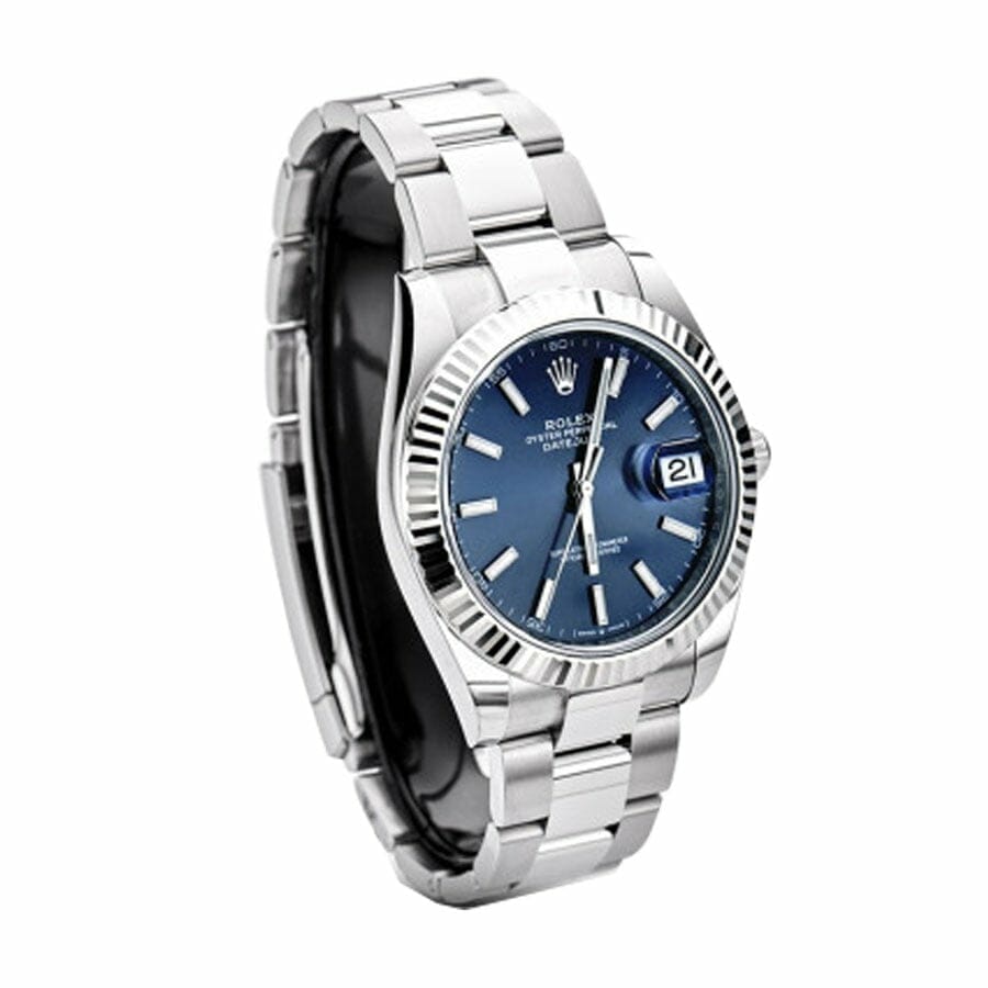 Rolex Datejust Blue Dial Steel Replica-fasswatch