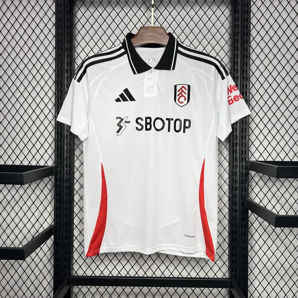 ManixJersey.com | Fulham 24-25 Home Stadium Jersey - Fans Version -Customize Name, Number and Patch | Worldwide Shipping