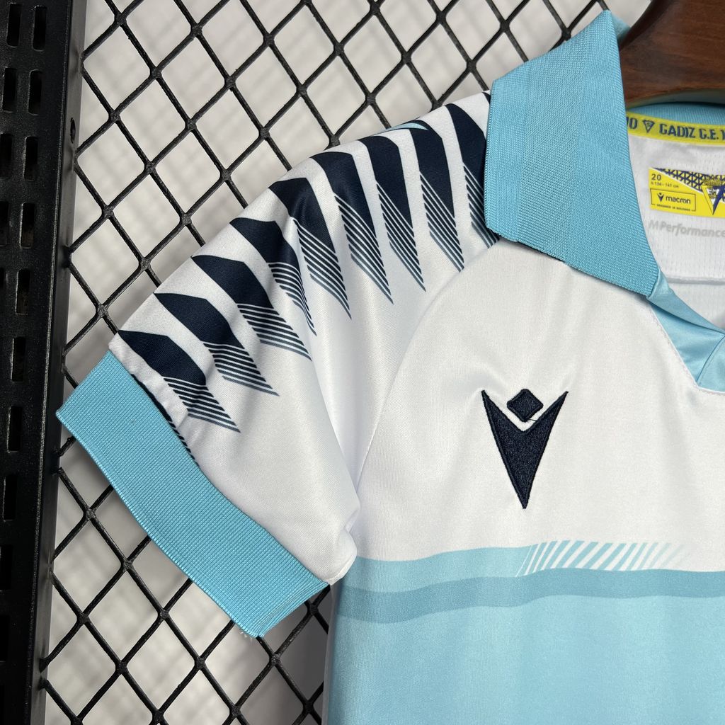 JerseysGala.com | Cádiz Cadiz 24-25 Away Kids Kit -Customize Name, Number and Patch | Worldwide Shipping