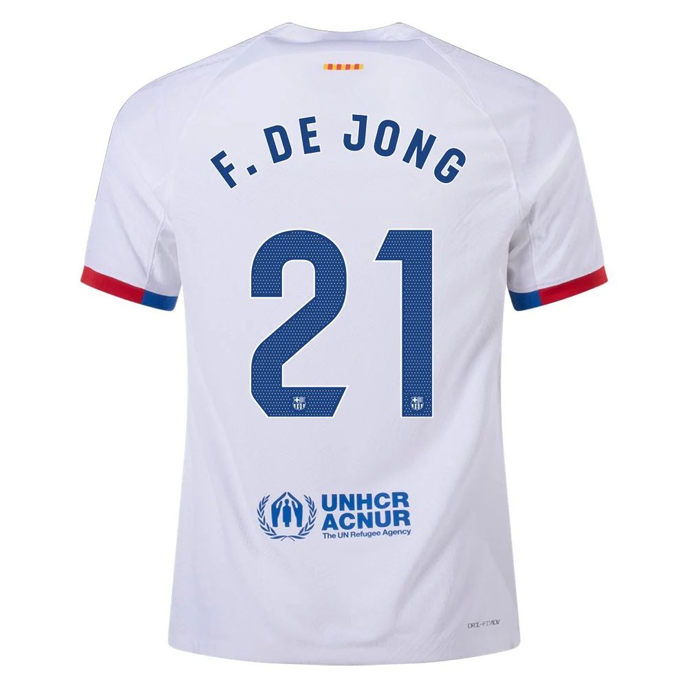 23/24 Barcelona #21 Frenkie de Jong Away Jersey-mysite Custom Football Kit- Nextkits