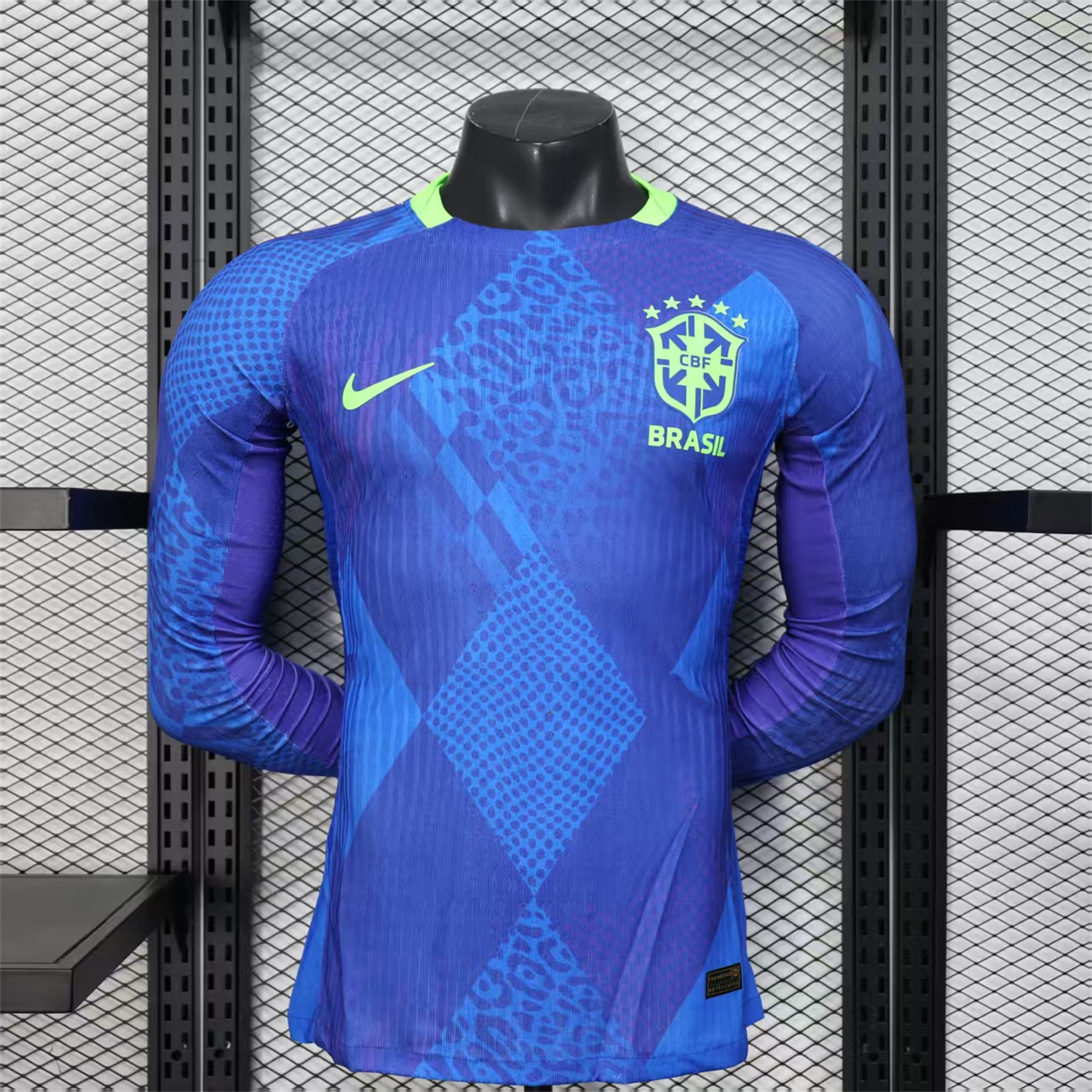 UltraTrikot-Brazil 2025 Women's Team Away Long Sleeves Jersey - Men's Player Version