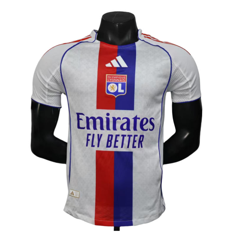 25-26 Lyonnais Home soccer jersey - Player Version: Ajax 24-25 Home Stadium Jersey - Fans Version mysite: Adidas luxuryfootballshirts.com: https://www.luxuryfootballshirts.com/