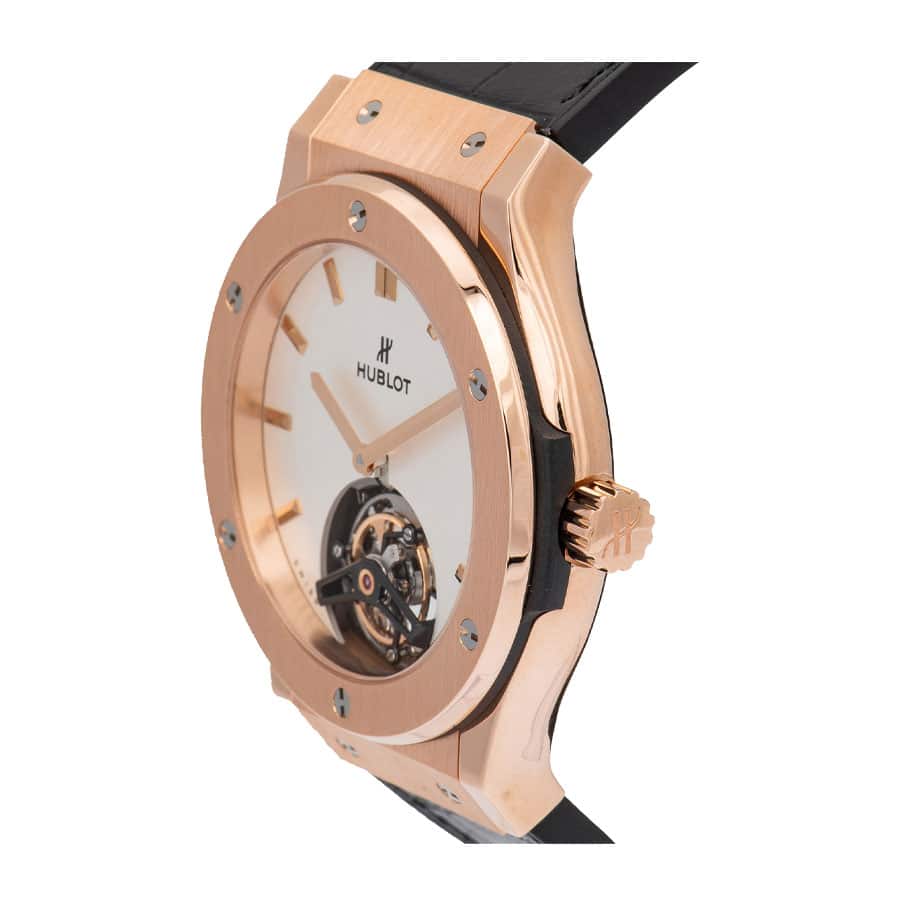hublot classic fusion tourbillon 505 ox 2610 lr white dial 1