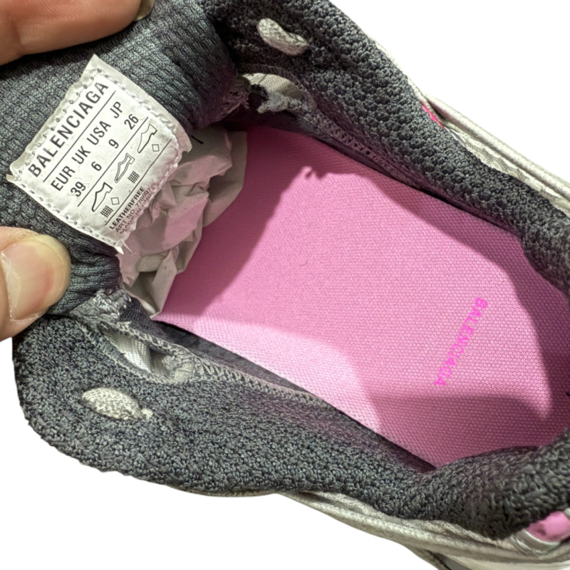 Balenciaga 3XL Extreme Lace Sneaker in White Grey Pink、mysite、Cacoeks