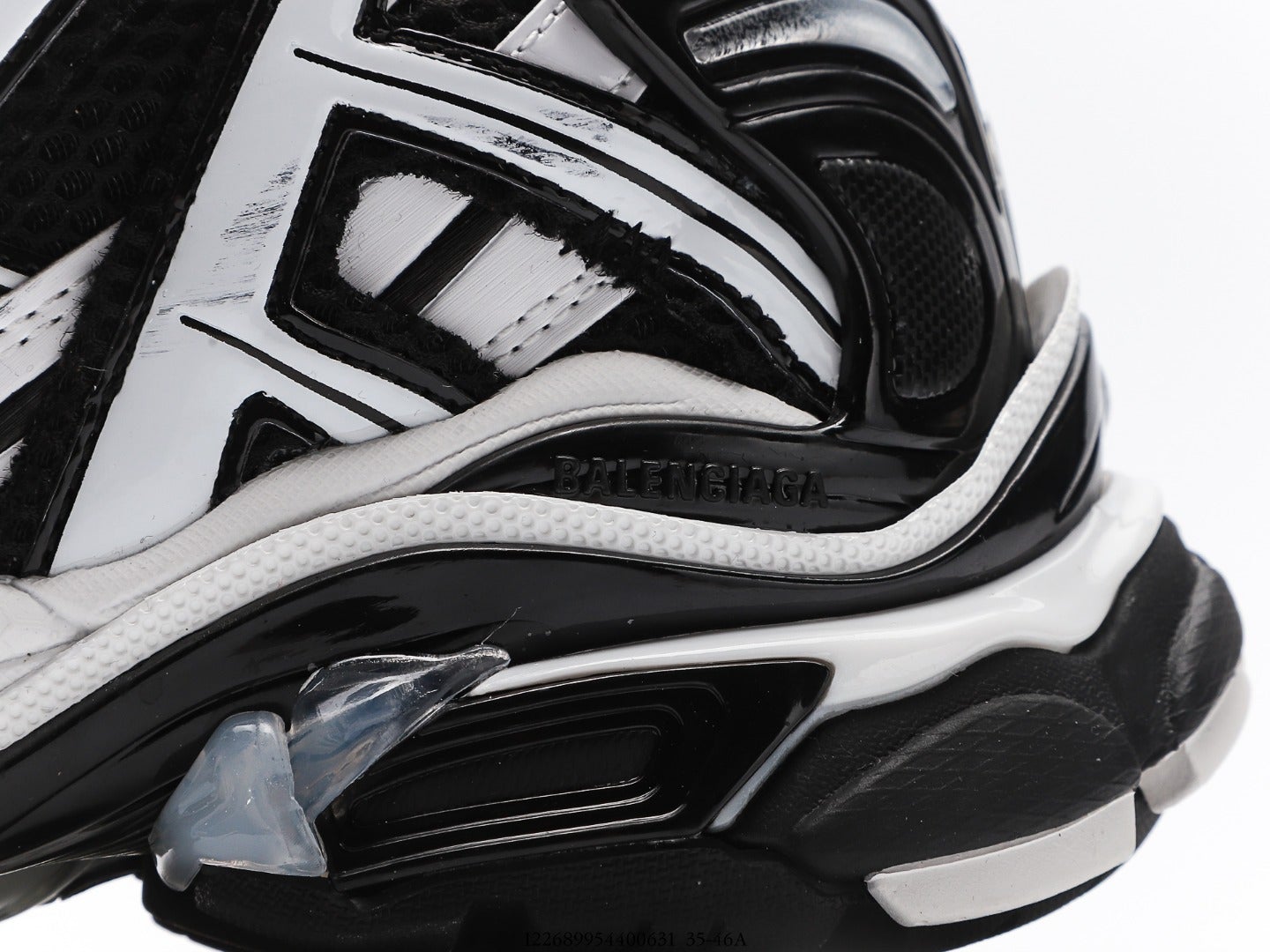 Balenciaga Runner Trainer in White Black、mysite、Cacoeks