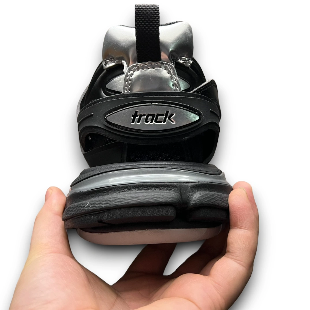 Balenciaga Track Sneaker In Silver Black、mysite、Cacoeks