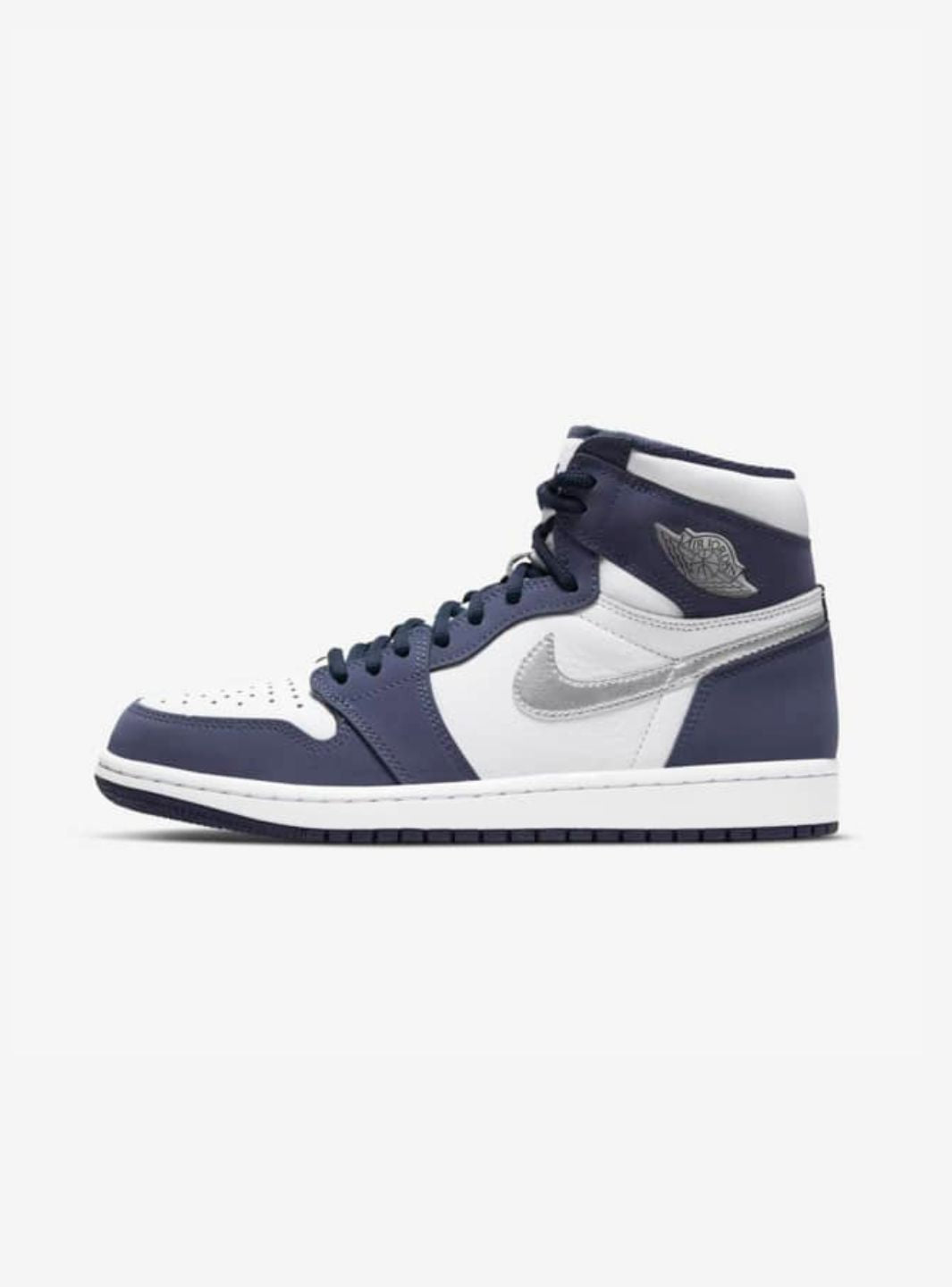 Air Jordan 1 Retro High CO.JP Midnight Navy (2020)、JORDAN、Cacoeks