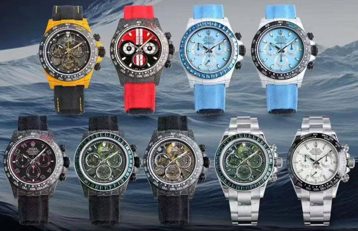 Rolex Daytona Cosmograph Blue Sun Flower Pattern Dial Replica-fasswatch