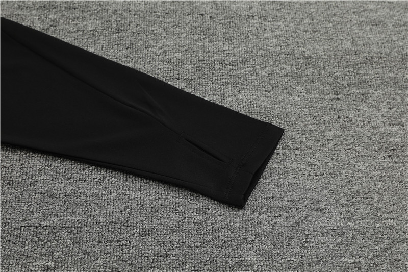 Higojerseys-Germany 2024 Long Sleeve Training Set - White With Black