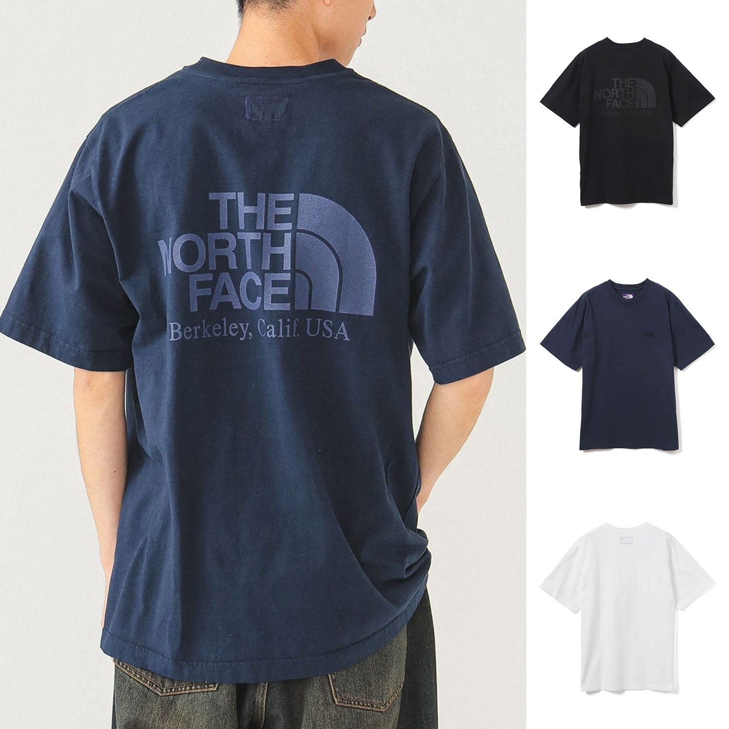 BEAMS x THE NORTH FACE PURPLE LABEL Logo S/S T-shirt  N25SI112 