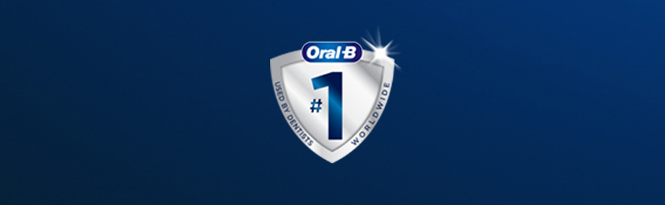 Oral-B #1 used by dentists worldwide