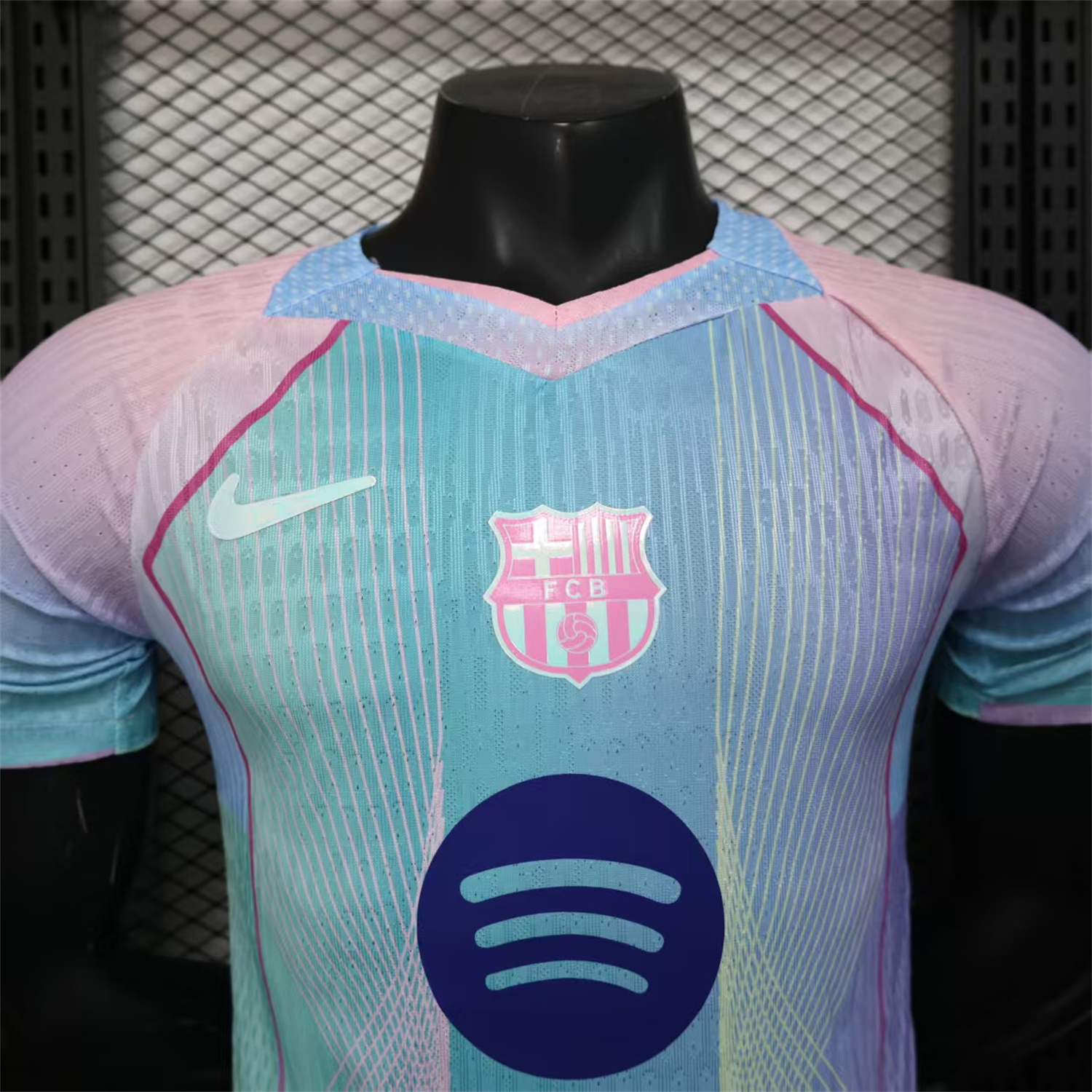 UltraTrikot-Barcelona 25-26 Pink & Blue & Purple Special Jersey - Player Version