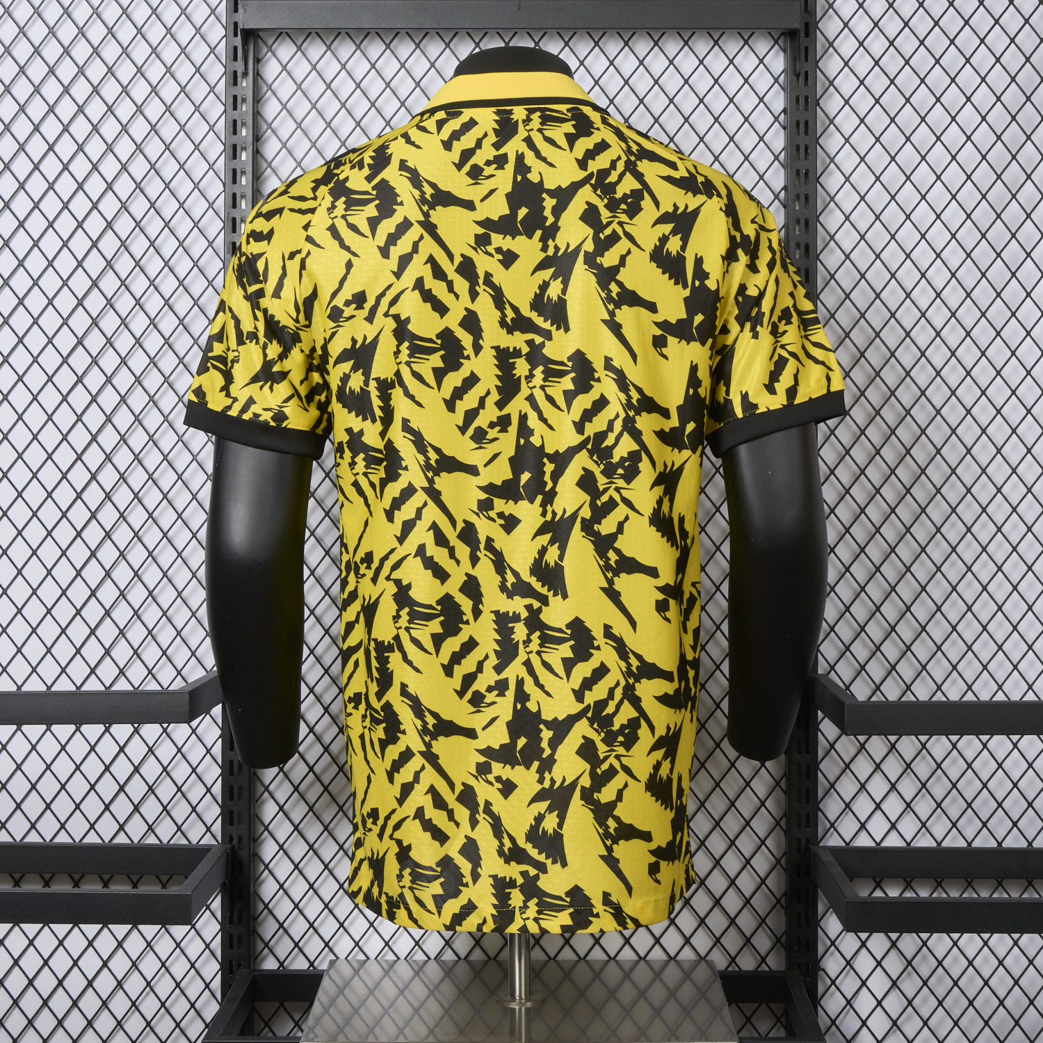 UltraTrikot-Dortmund 25-26 Black Disordered Texture Yellow Special Jersey - Player Version