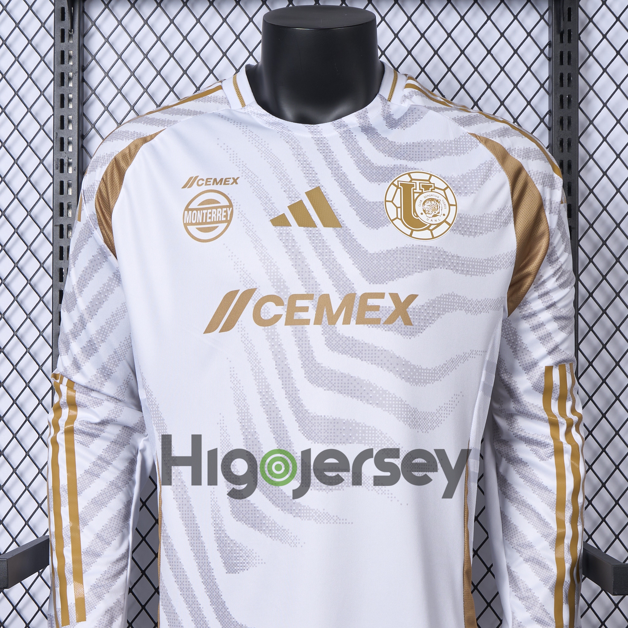 Higojerseys-Tigres UANL 24-25 Third Long Sleeves Jersey - Player Version