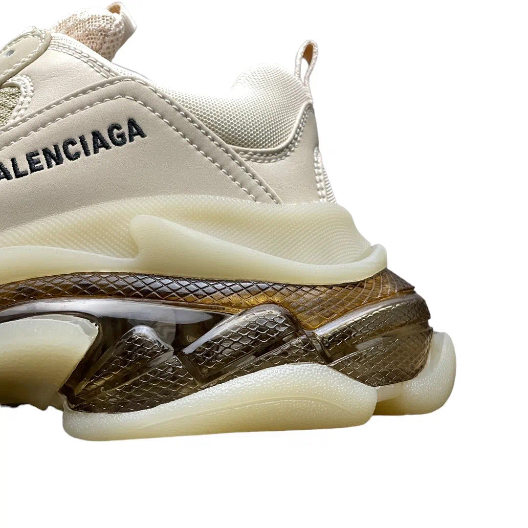 Balenciaga Triple S Clear Sole Sneaker in Off White、mysite、Cacoeks