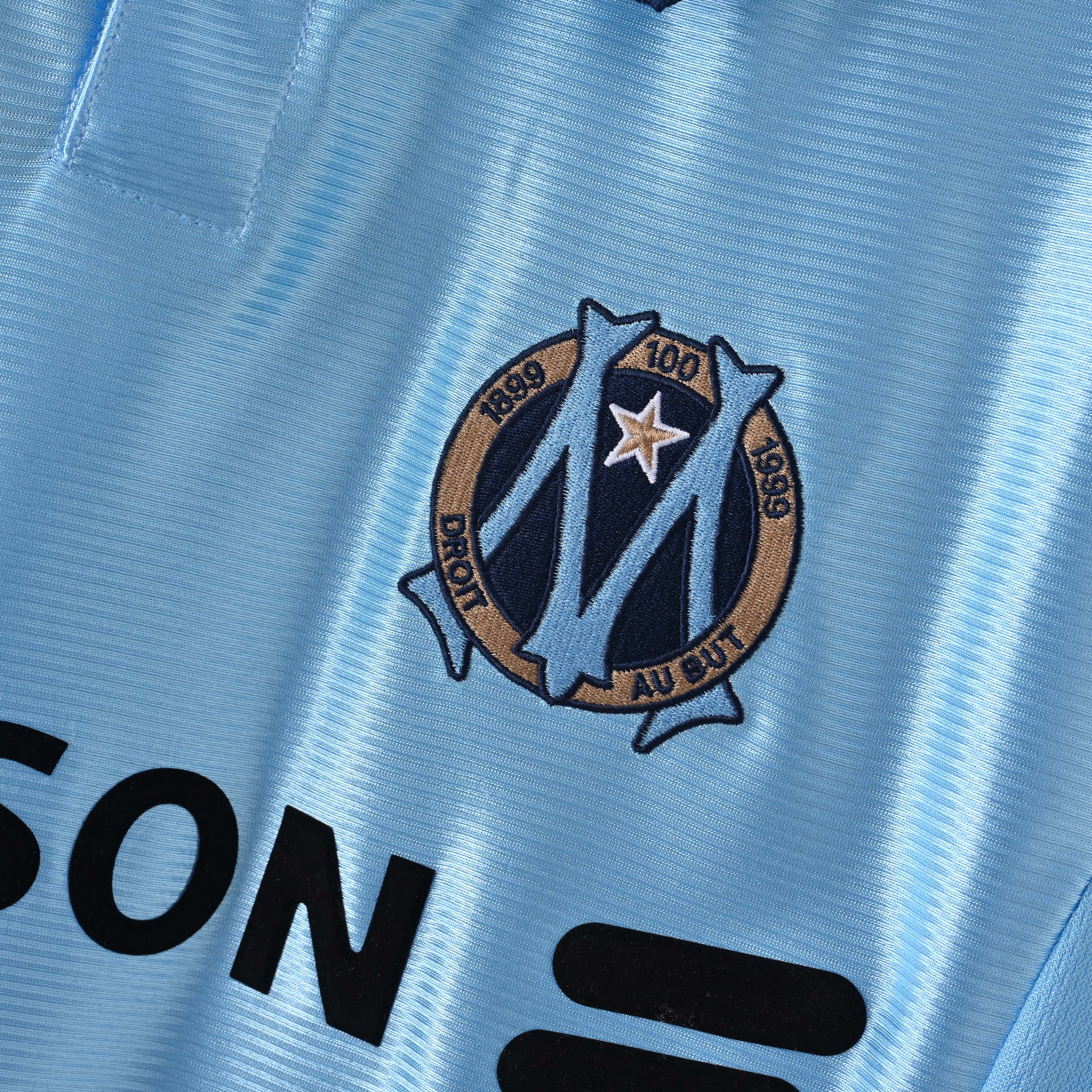 1998/1999 Retro Olympique de Marseille Away Football Shirt 1:1 Thai Quality:football jersey mysite: unitedjerseyfootball 邓江浪:football