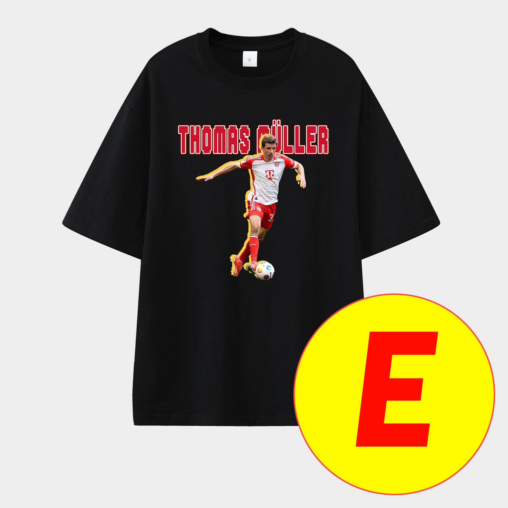 Unitedfootballkit.com | Bayern Munich Müller‘s Personal Highlights Unisex Pure Cotton T-shirt -Customize Name, Number and Patch | Worldwide Shipping