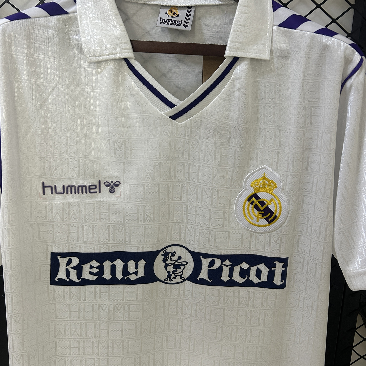 foot-Retro Real Madrid 1989-90 Home Jersey