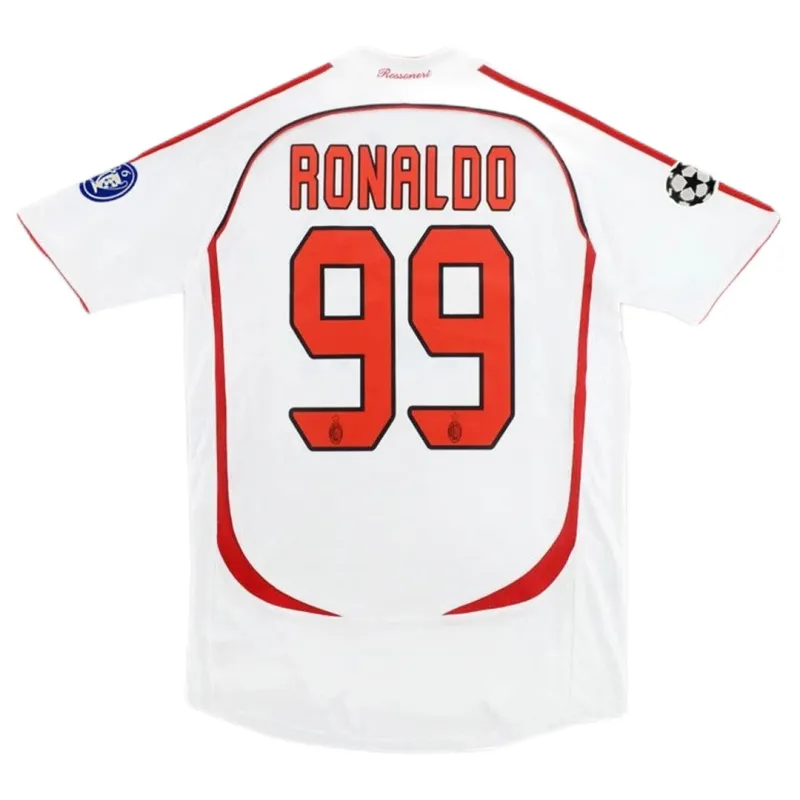 06-07 AC Milan Away soccer jersey-Retro version: Ajax 24-25 Home Stadium Jersey - Fans Version mysite: Adidas luxuryfootballshirts.com: https://www.luxuryfootballshirts.com/