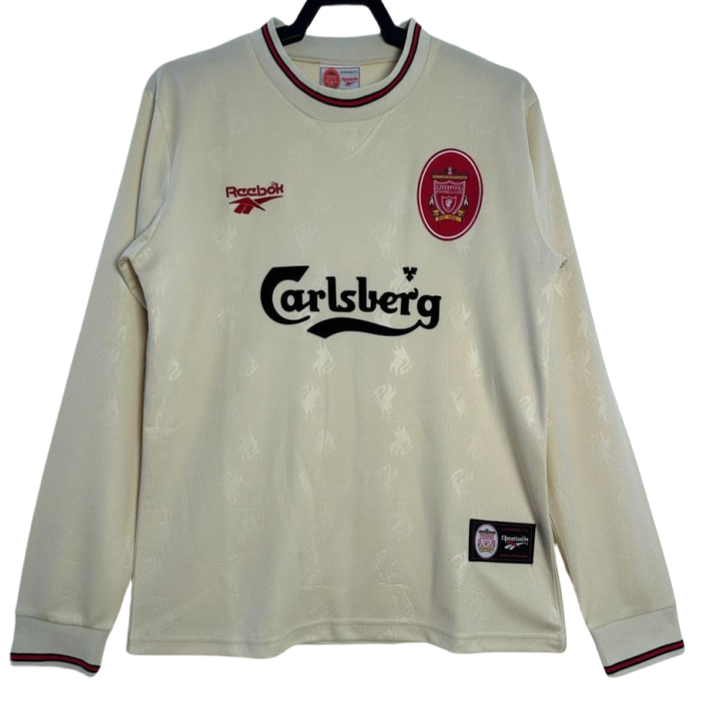 96-97 Liverpool away long sleeves soccer jersey-Retro version: Ajax 24-25 Home Stadium Jersey - Fans Version mysite: Adidas luxuryfootballshirts.com: https://www.luxuryfootballshirts.com/