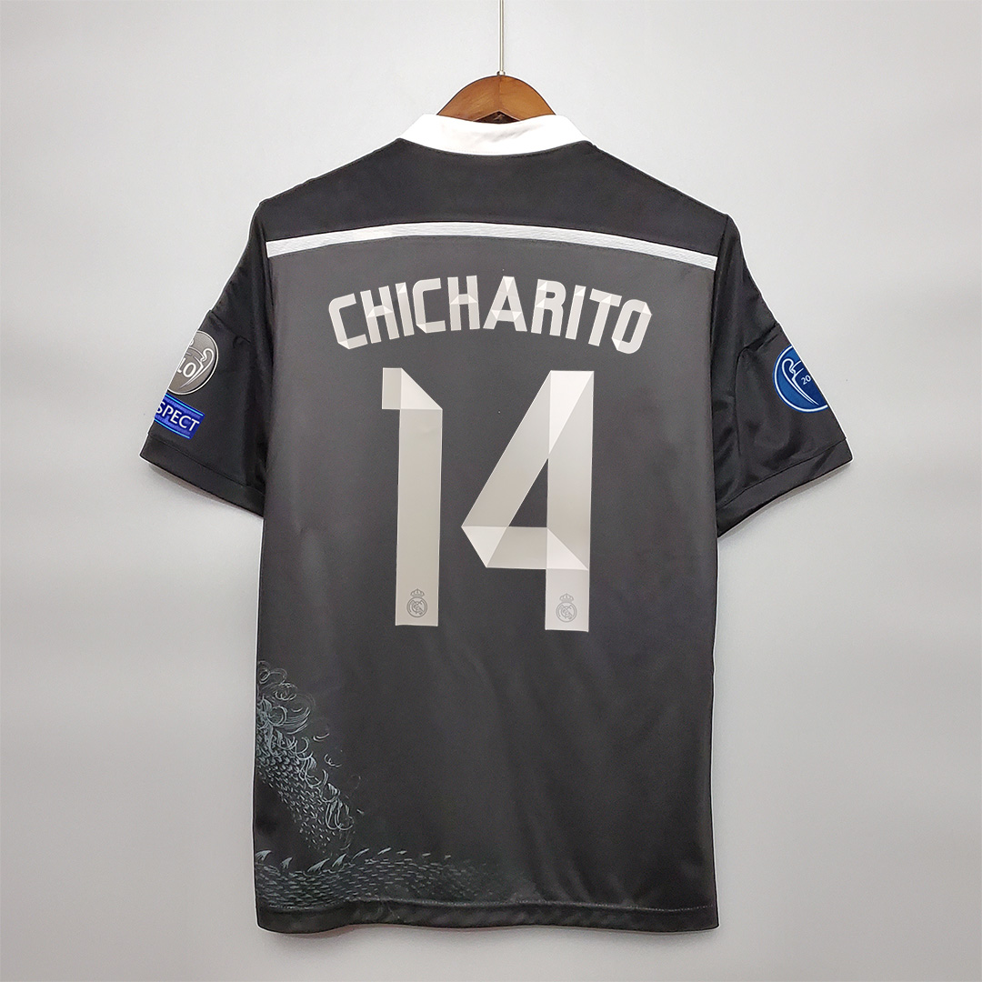 Higojerseys-Real Madrid Retro 14-15 Third Away Jersey