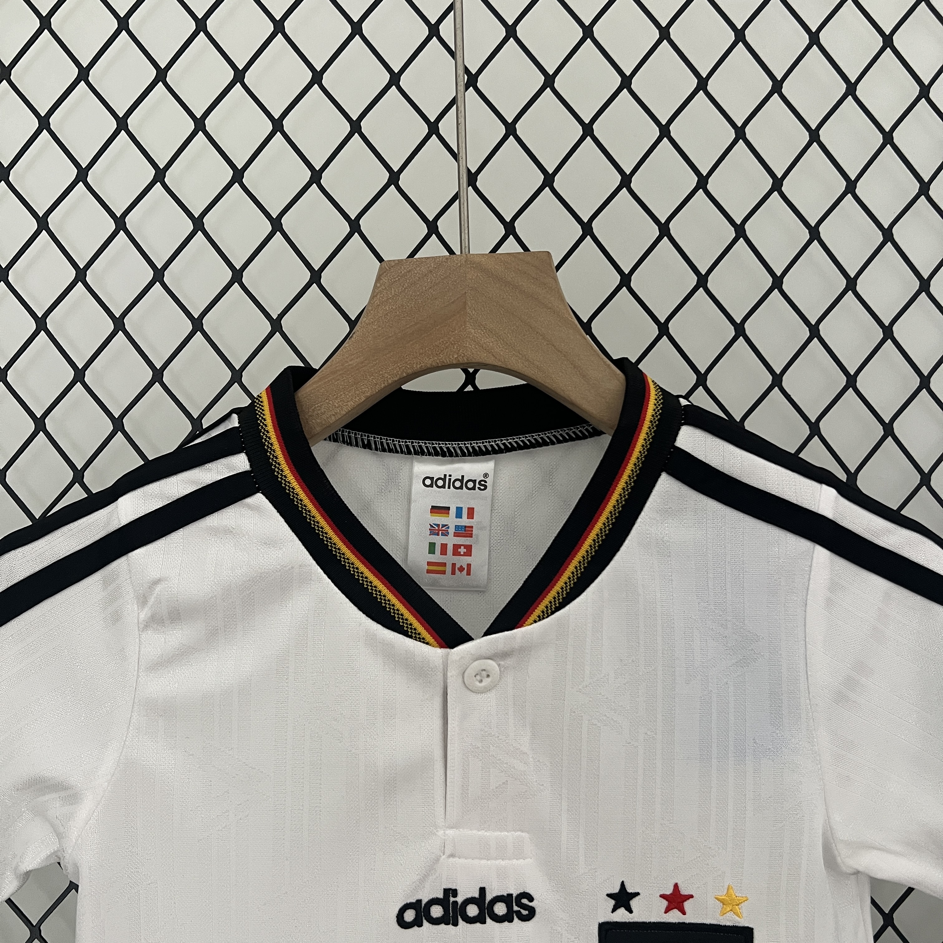 ManixJersey.com | Retro Germany 1996 Home Stadium Kids Kit -Customize Name, Number and Patch | Worldwide Shipping