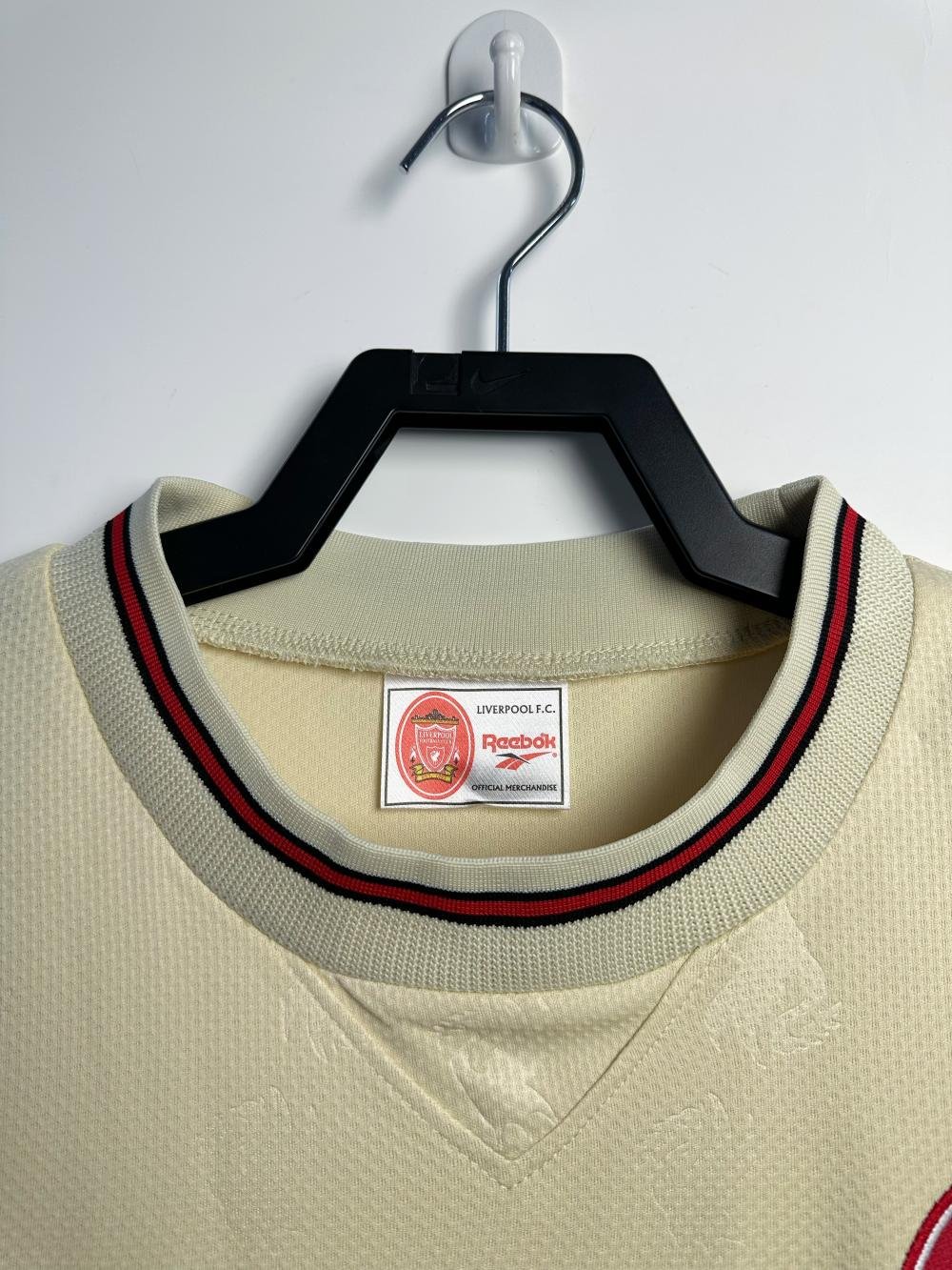 96-97 Liverpool away long sleeves soccer jersey-Retro version: Ajax 24-25 Home Stadium Jersey - Fans Version mysite: Adidas luxuryfootballshirts.com: https://www.luxuryfootballshirts.com/