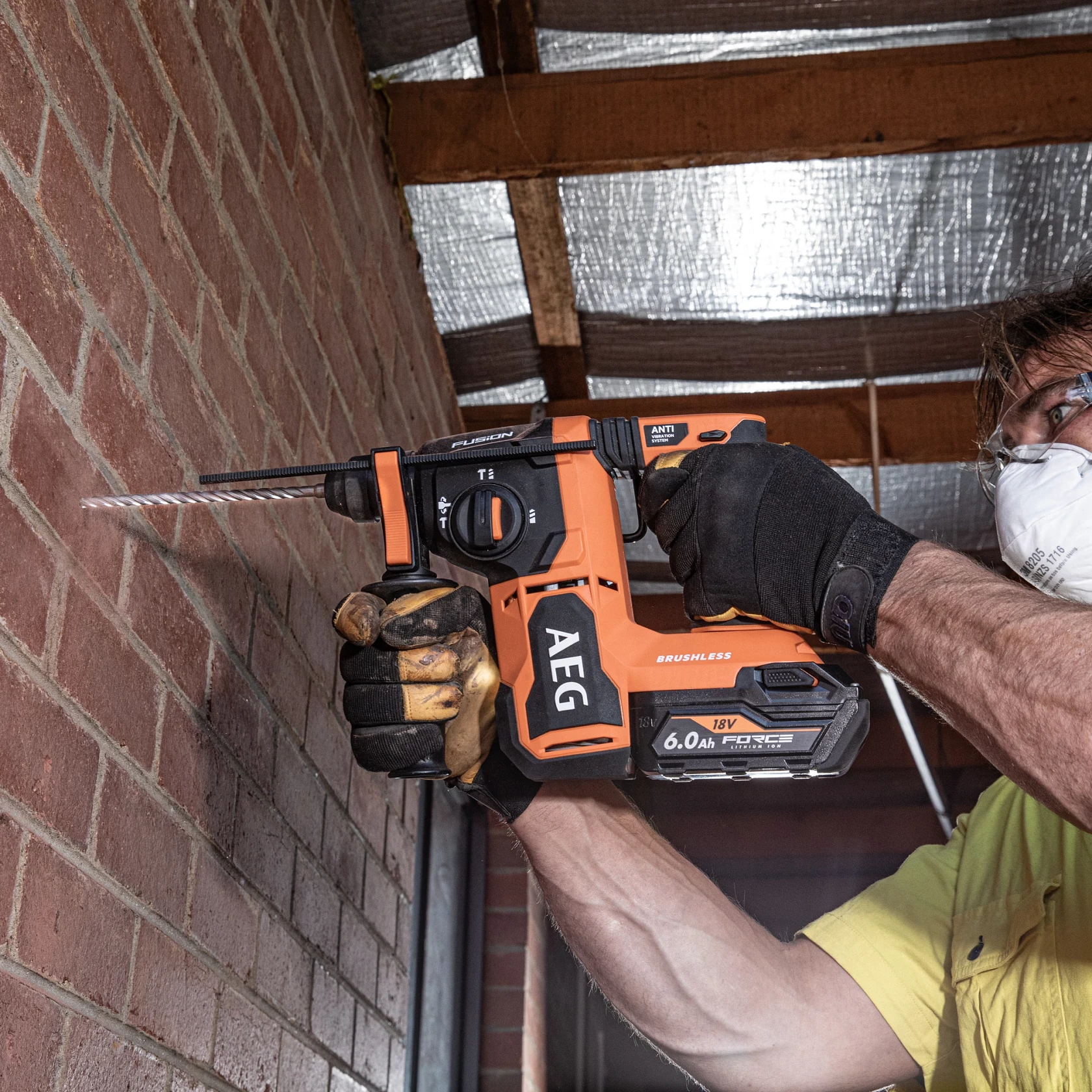 18V FUSION 26mm SDS+ Rotary Hammer Drill